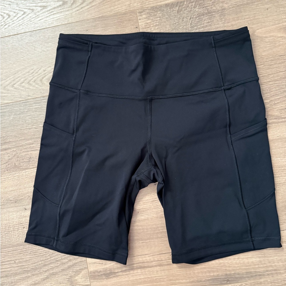 lululemon athletica Black Bike Shorts